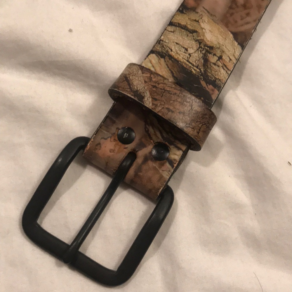 Men’s camouflage belt
